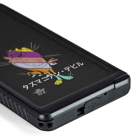 Looney Tunes Tasmanian Devil Sliced Juxtapose Galaxy S24 Ultra Waterproof Case