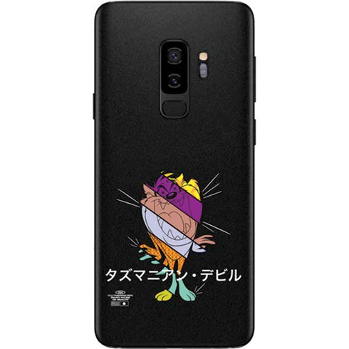 Looney Tunes Tasmanian Devil Sliced Juxtapose Galaxy S9 Plus Skin
