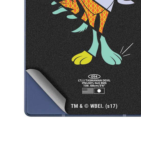 Looney Tunes Tasmanian Devil Sliced Juxtapose Galaxy Z Fold6 Skin