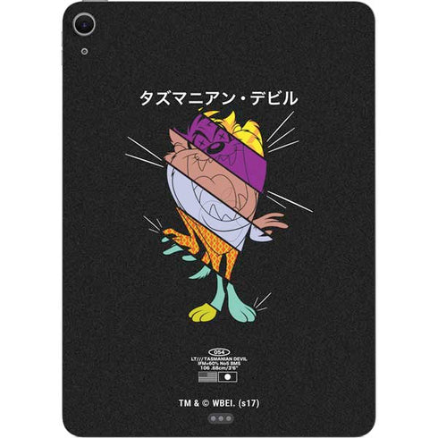 Looney Tunes Tasmanian Devil Sliced Juxtapose Apple iPad Air Skin