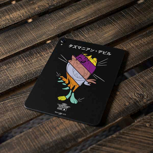Looney Tunes Tasmanian Devil Sliced Juxtapose Apple iPad Pro Skin