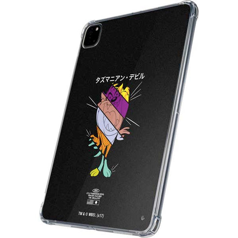 Looney Tunes Tasmanian Devil Sliced Juxtapose iPad Pro 11in (2024) Clear Case