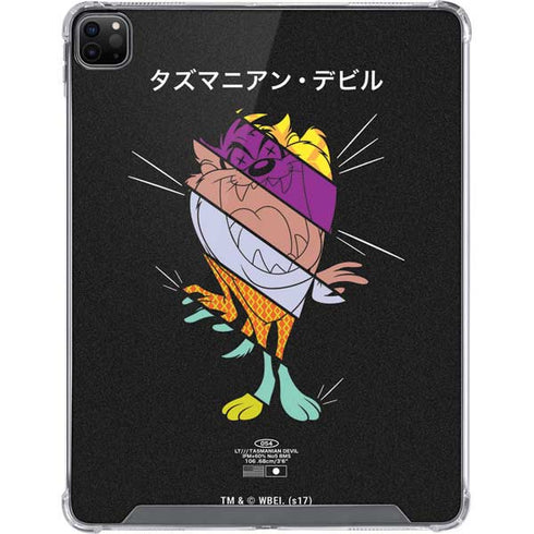 Looney Tunes Tasmanian Devil Sliced Juxtapose iPad Cases