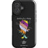 Looney Tunes Tasmanian Devil Sliced Juxtapose iPhone 16 Plus Impact Case