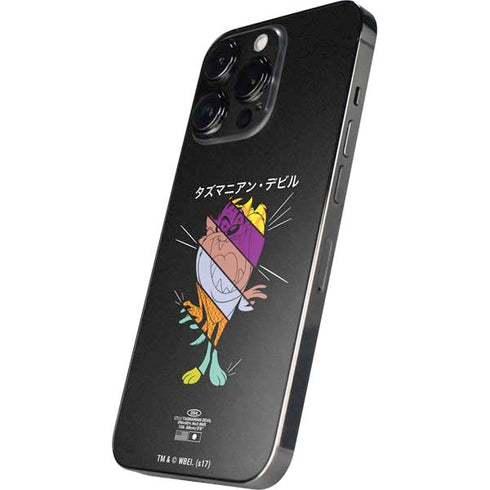 Looney Tunes Tasmanian Devil Sliced Juxtapose iPhone 16 Pro Max Skin
