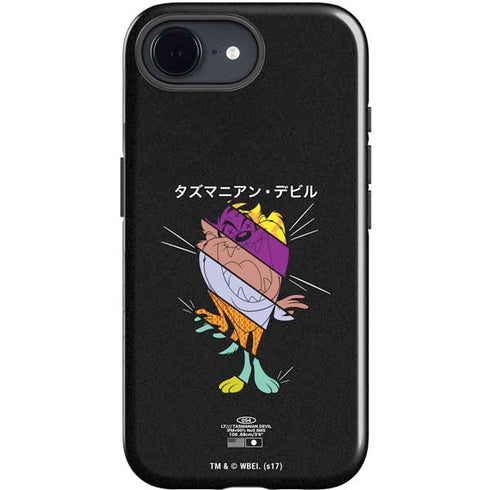 Looney Tunes Tasmanian Devil Sliced Juxtapose iPhone 16e Impact Case