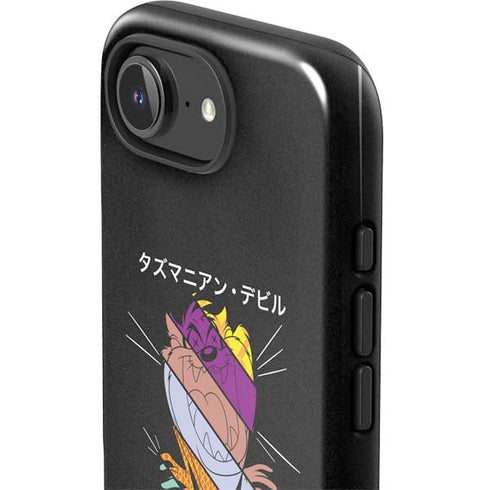Looney Tunes Tasmanian Devil Sliced Juxtapose iPhone 16e Impact Case