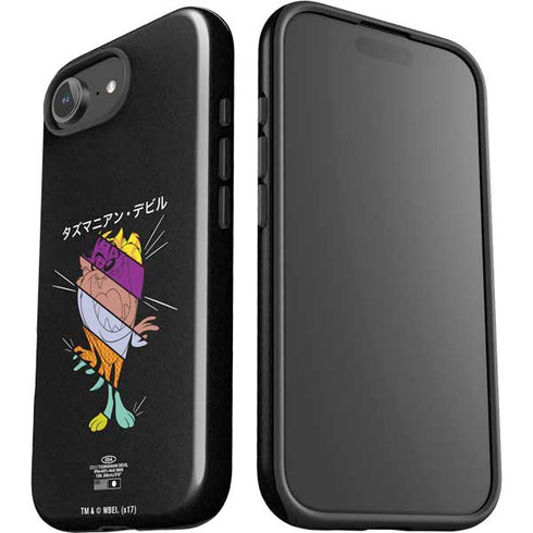 Looney Tunes Tasmanian Devil Sliced Juxtapose iPhone 16e Impact Case