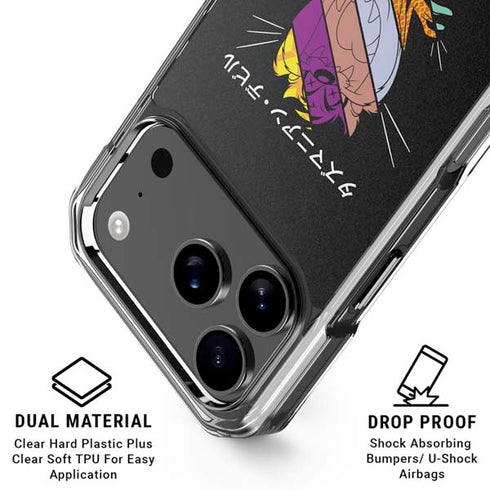 Looney Tunes Tasmanian Devil Sliced Juxtapose iPhone 18 Pro Clear Case