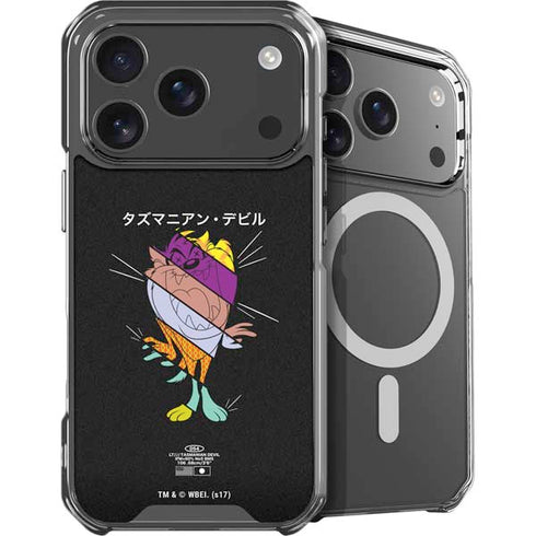 Looney Tunes Tasmanian Devil Sliced Juxtapose iPhone 18 Pro MagSafe Case