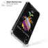 Looney Tunes Tasmanian Devil Sliced Juxtapose iPhone X/XS Clear Case