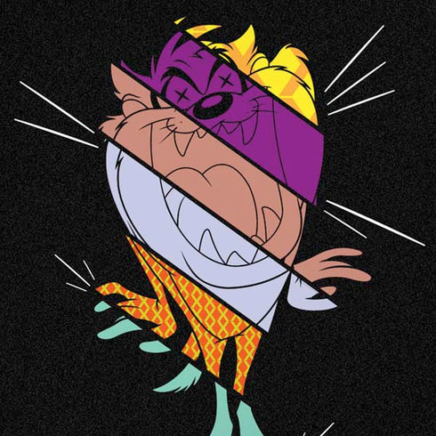Looney Tunes Tasmanian Devil Sliced Juxtapose iPhone XS Skin