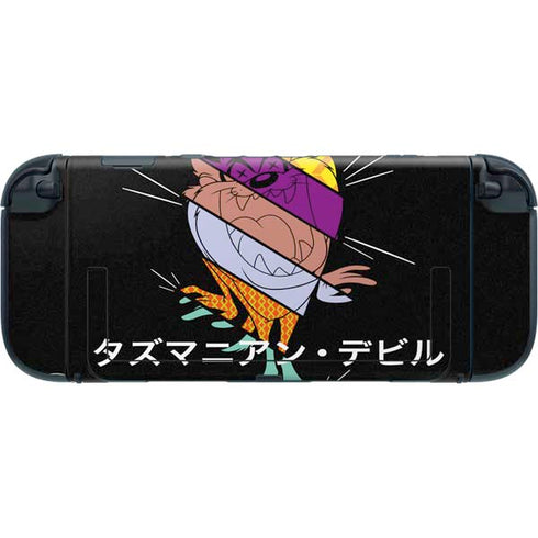 Looney Tunes Tasmanian Devil Sliced Juxtapose Nintendo Switch 2 (2025) with Joy-Con Skin