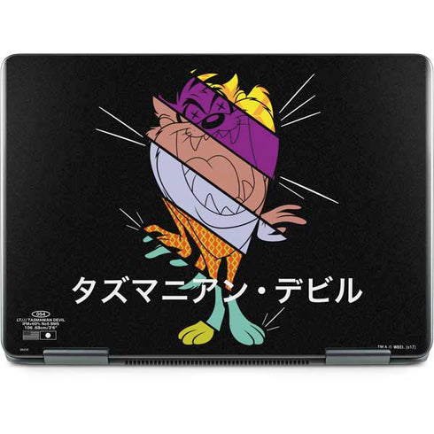 Looney Tunes Tasmanian Devil Sliced Juxtapose Notebook 9 Pro 13in (2017) Skin