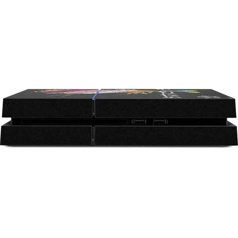 Looney Tunes Tasmanian Devil Sliced Juxtapose PS4 Console Skin