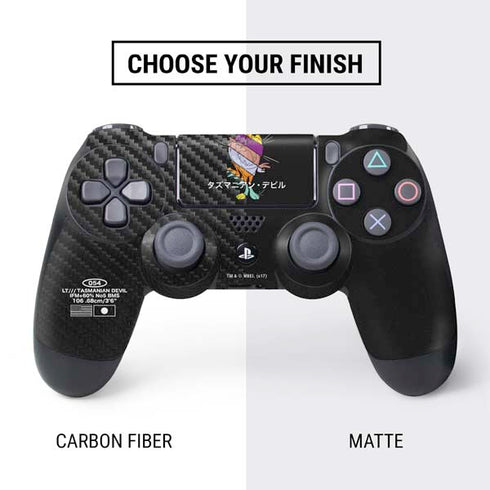 Looney Tunes Tasmanian Devil Sliced Juxtapose PS4 Controller Skin