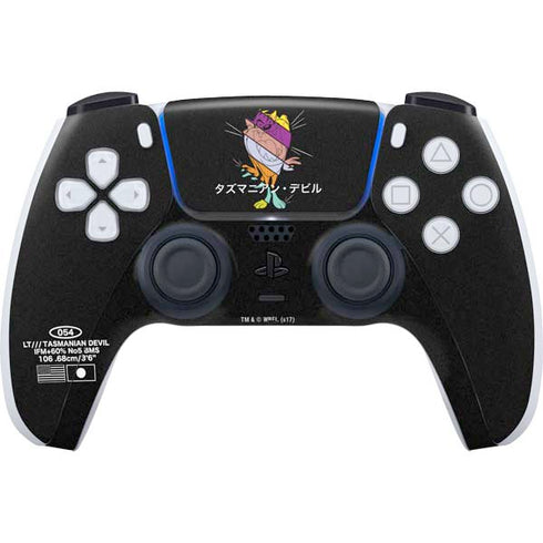 Looney Tunes Tasmanian Devil Sliced Juxtapose PlayStation PS5 Skins