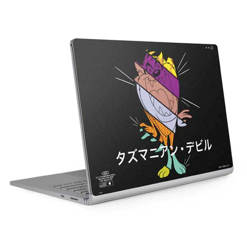 Looney Tunes Tasmanian Devil Sliced Juxtapose Surface Book 2 13.5in Skin