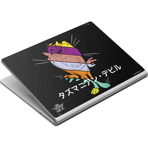 Looney Tunes Tasmanian Devil Sliced Juxtapose Surface Book Skin