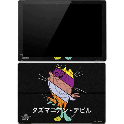 Looney Tunes Tasmanian Devil Sliced Juxtapose Surface Pro 4 Skin