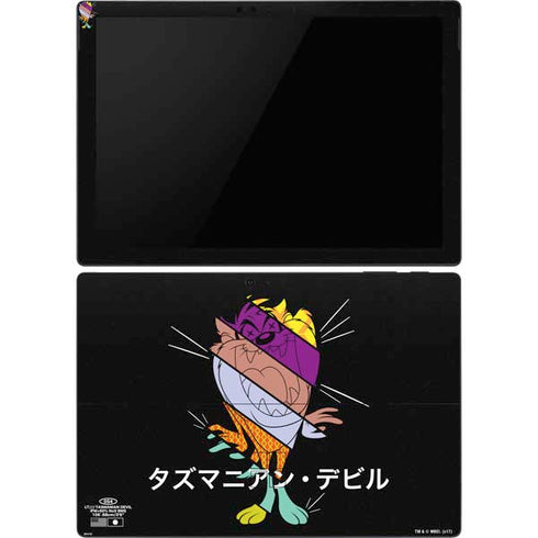 Looney Tunes Tasmanian Devil Sliced Juxtapose Surface Pro 6 Skin