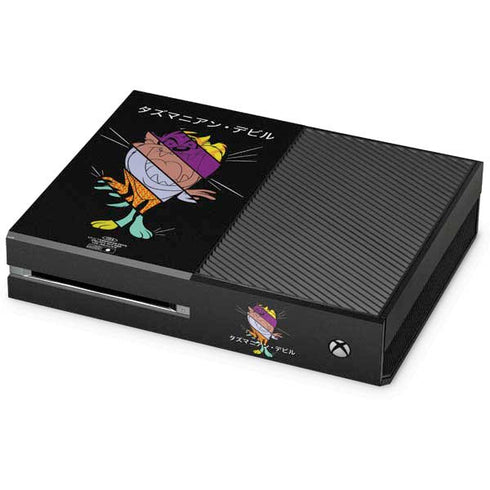 Looney Tunes Tasmanian Devil Sliced Juxtapose Xbox One Console Skin