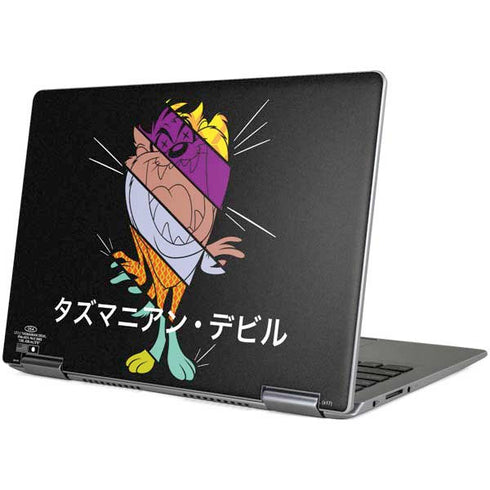 Looney Tunes Tasmanian Devil Sliced Juxtapose Yoga 710 14in Skin