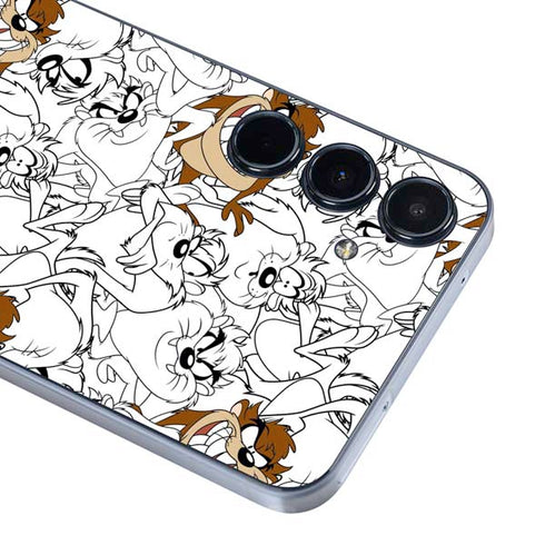 Looney Tunes Tasmanian Devil Super Sized Pattern Galaxy A35 5G Skin