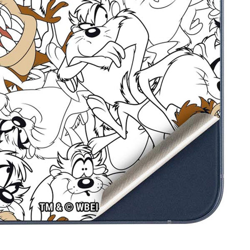 Looney Tunes Tasmanian Devil Super Sized Pattern Galaxy A36 5G Skin
