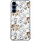 Looney Tunes Tasmanian Devil Super Sized Pattern Galaxy A55 5G Clear Case