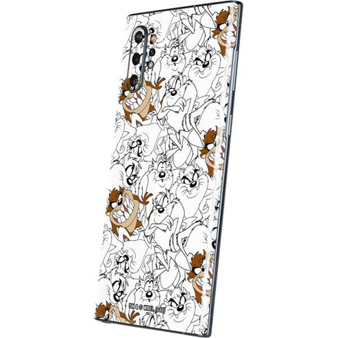 Looney Tunes Tasmanian Devil Super Sized Pattern Galaxy Note 10 Plus Skin
