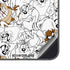 Looney Tunes Tasmanian Devil Super Sized Pattern Galaxy S25 Plus Skin