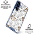 Looney Tunes Tasmanian Devil Super Sized Pattern Galaxy S25 Clear Case