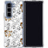 Looney Tunes Tasmanian Devil Super Sized Pattern Galaxy Z Fold5 5G Clear Case