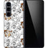 Looney Tunes Tasmanian Devil Super Sized Pattern Galaxy Z Fold5 5G Skin