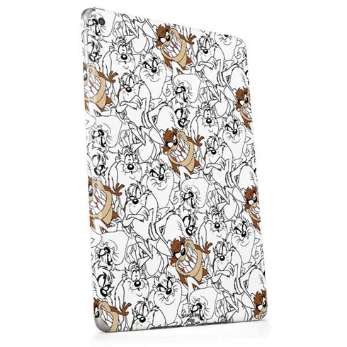 Looney Tunes Tasmanian Devil Super Sized Pattern Apple iPad Skin