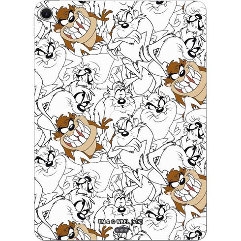 Looney Tunes Tasmanian Devil Super Sized Pattern Apple iPad Air Skin