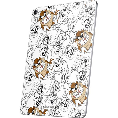 Looney Tunes Tasmanian Devil Super Sized Pattern Apple iPad Air Skin