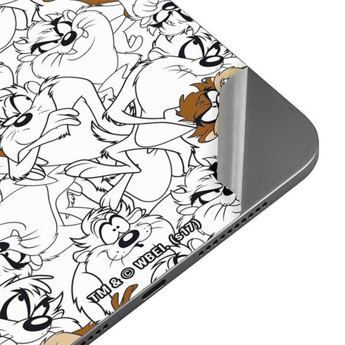 Looney Tunes Tasmanian Devil Super Sized Pattern Apple iPad Mini Skin