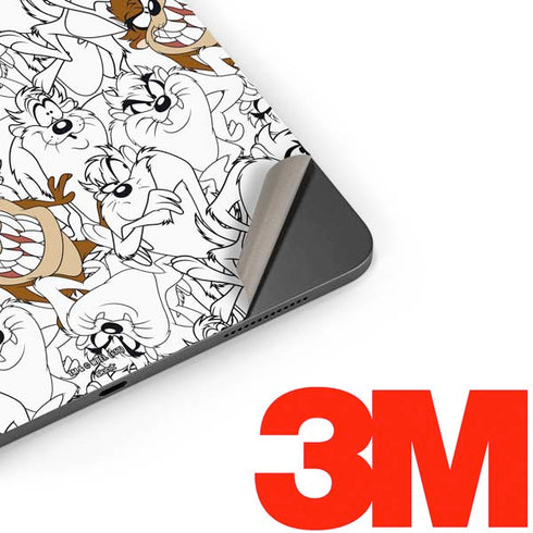Looney Tunes Tasmanian Devil Super Sized Pattern Apple iPad Pro Skin