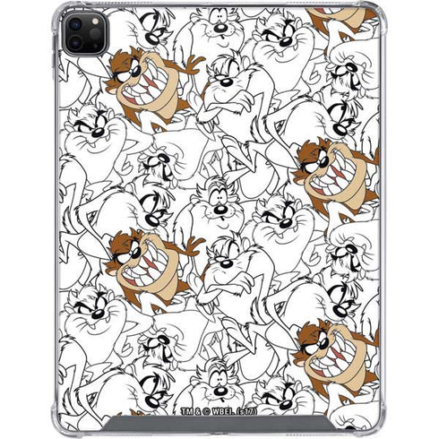 Looney Tunes Tasmanian Devil Super Sized Pattern iPad Cases