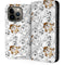 Looney Tunes Tasmanian Devil Super Sized Pattern iPhone 13 Pro Folio Case