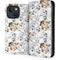 Looney Tunes Tasmanian Devil Super Sized Pattern iPhone 14 Plus Folio Case