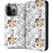 Looney Tunes Tasmanian Devil Super Sized Pattern iPhone 14 Pro Max Folio Case