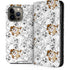 Looney Tunes Tasmanian Devil Super Sized Pattern iPhone 14 Pro Max Folio Case