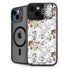 Looney Tunes Tasmanian Devil Super Sized Pattern iPhone 15 Kickstand Case