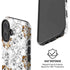 Looney Tunes Tasmanian Devil Super Sized Pattern iPhone 16 Magsafe Impact Case