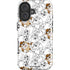 Looney Tunes Tasmanian Devil Super Sized Pattern iPhone 16 Plus Impact Case
