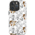 Looney Tunes Tasmanian Devil Super Sized Pattern iPhone 16 Pro Magsafe Impact Case