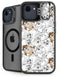 Looney Tunes Tasmanian Devil Super Sized Pattern iPhone 16e Kickstand Case